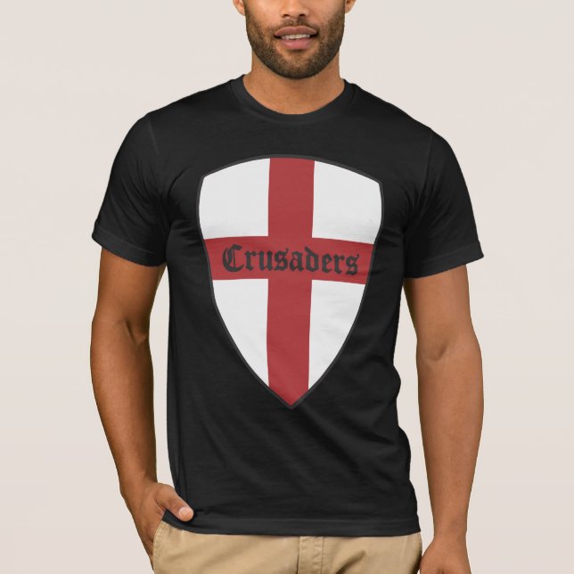 T-shirts Crusader Shield (Frente)
