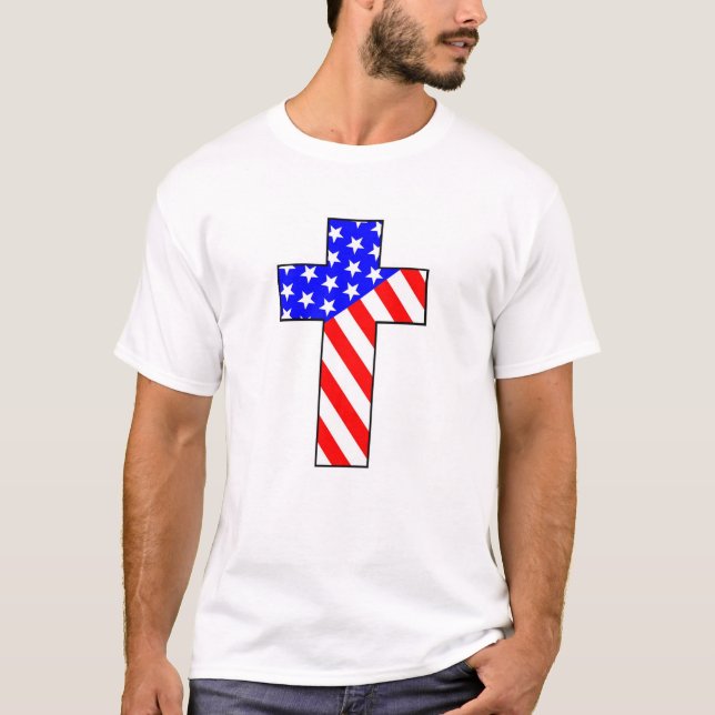 T-shirts Cruz americana (Frente)