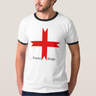 T-shirts Cruz Medieval dos Cavaleiros Templários