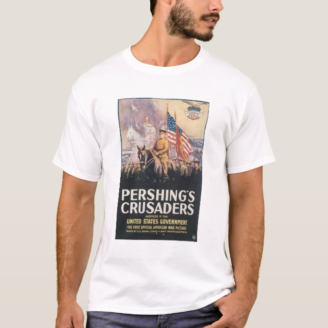 T-shirts Cruzadores de Pershing (Frente)
