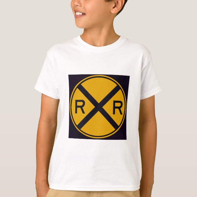 T-shirts Cruzamento de estrada de ferro (Frente)
