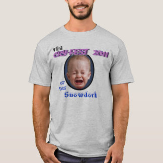 T-shirts Crybaby de Snowdork