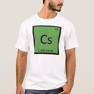 T-shirts Cs - Cobb Salad Química Tabela Periódica Símbolo