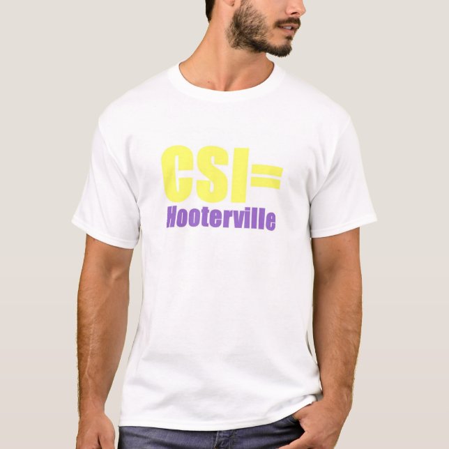 T-shirts CSI Hooterville (Frente)