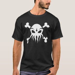 T-shirts Cthulhu e ossos