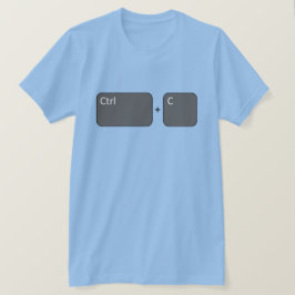T-shirts Ctrl + C Copiar