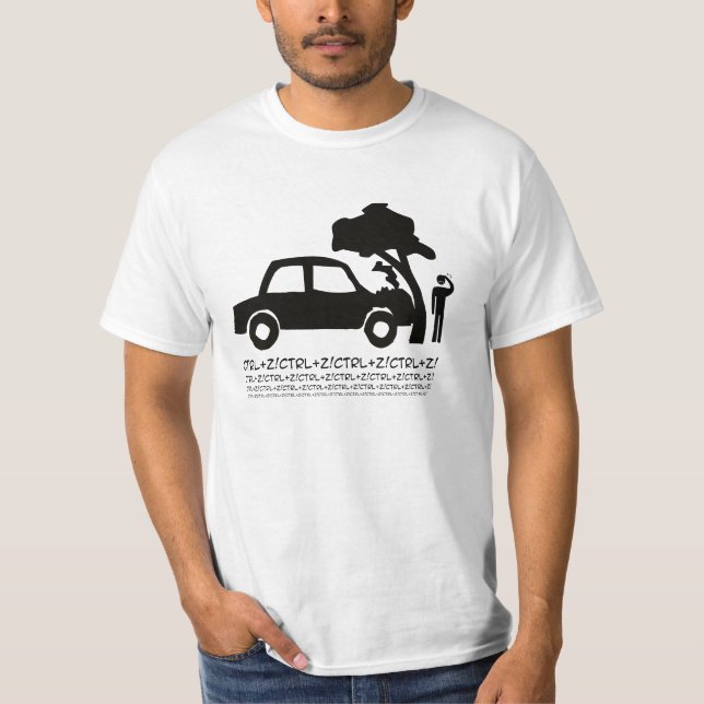 T-SHIRTS CTRL + Z! (Frente)