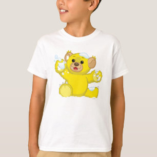 T-shirts Cub macio amarelo