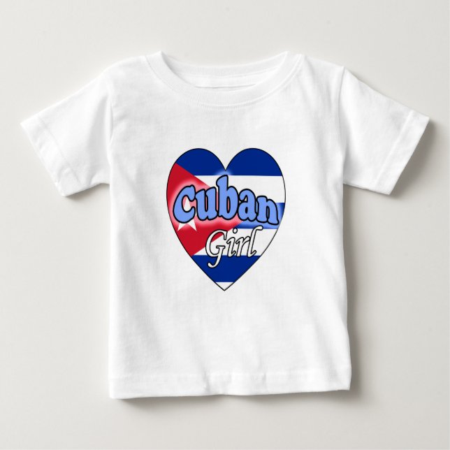 T-shirts Cuban Girl (Frente)