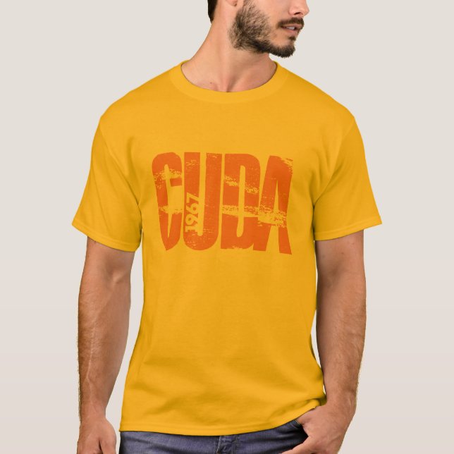 T-shirts Cuda 1967 (Frente)