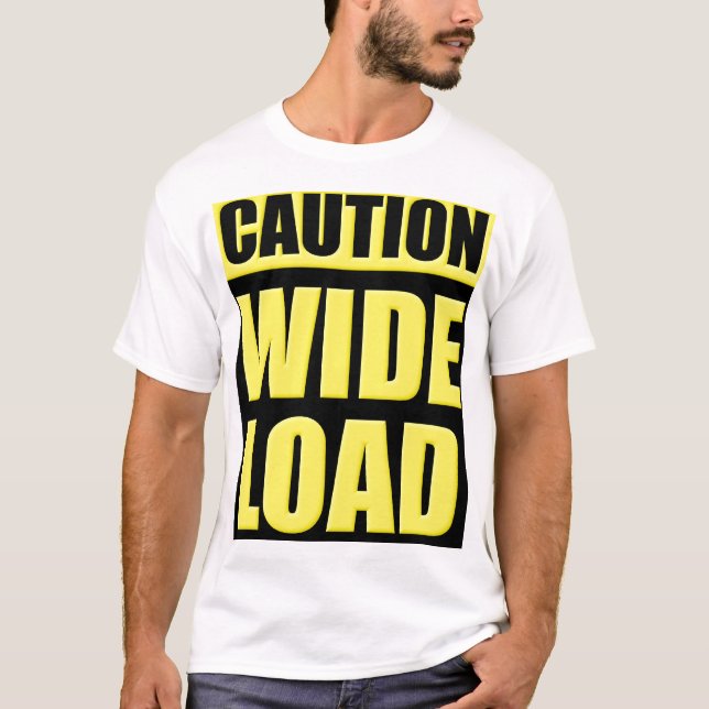 T-shirts Cuidado: Carga larga (Frente)