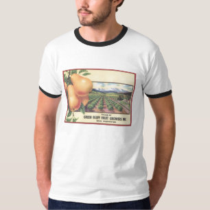 T-shirts Cultivadores de fruta alaranjados do BLEFE do