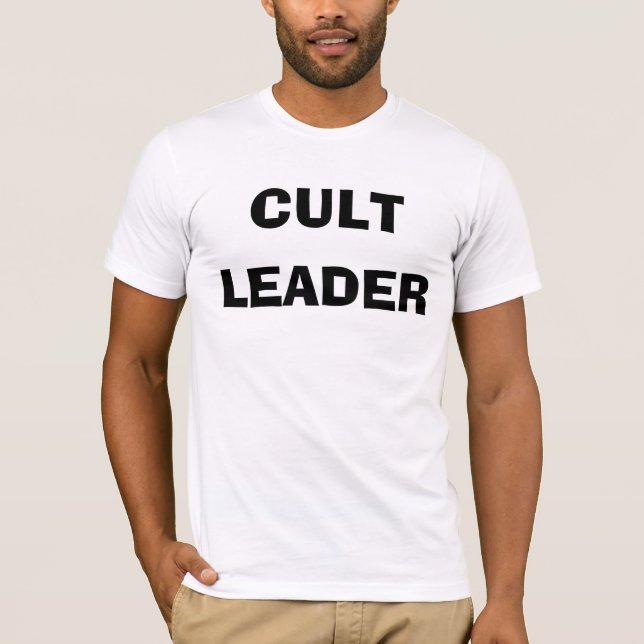 T-SHIRTS CULTO, LÍDER (Frente)