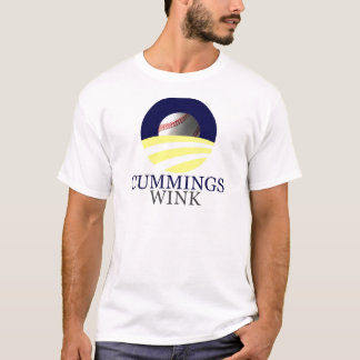 T-shirts Cummings - piscar os olhos, "mudança nós podemos