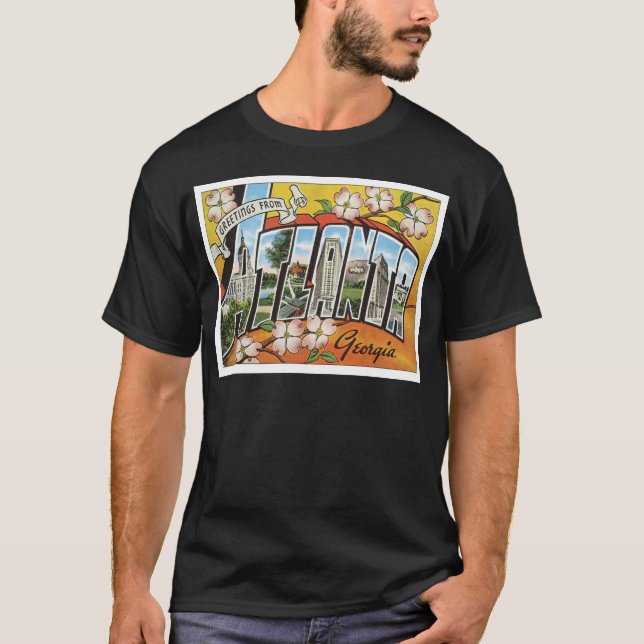 T-shirts Cumprimentos de Atlanta (Frente)