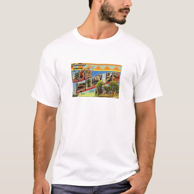 T-shirts Cumprimentos de New mexico (Frente)