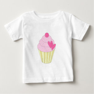 T-shirts Cupcake decorado ilusima