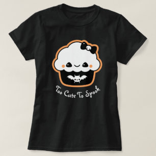 T-shirts Cupcake do Dia das Bruxas