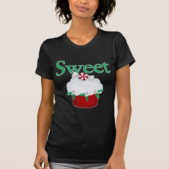 T-shirts Cupcake doce (Frente)