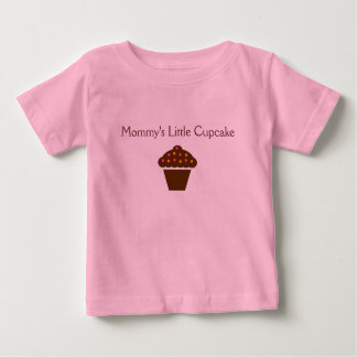 T-shirts Cupcake mamãe - roupa de criança adorável