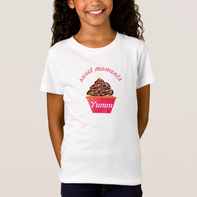 T-shirts Cupcakes (Frente)
