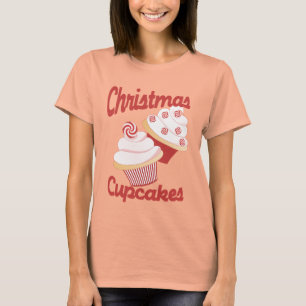 T-shirts Cupcakes de Natal