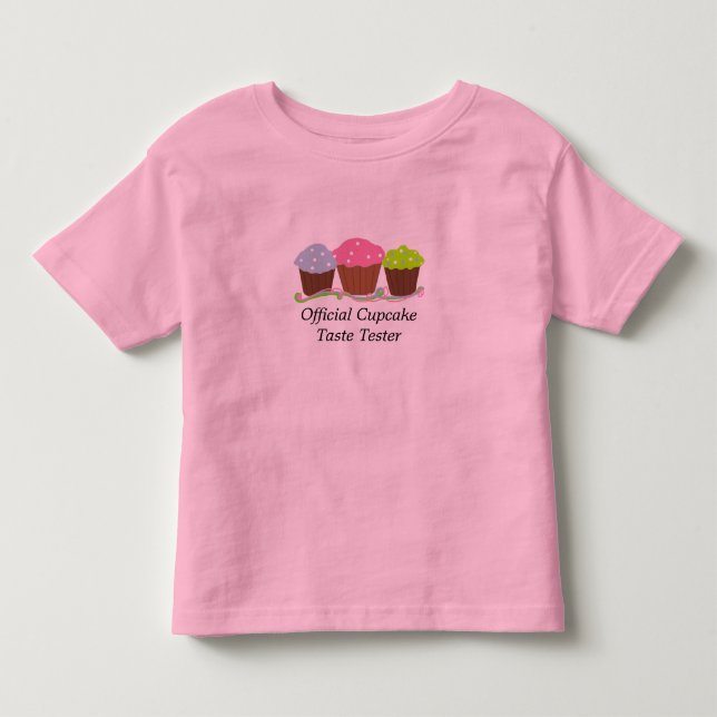 T-shirts Cupcakes - Provador de Sabores (Frente)