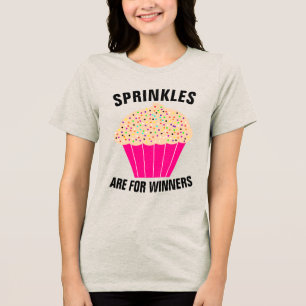 T-Shirts cupcakes, SPRINKLES SÃO PARA VENCEDORES