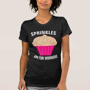 T-Shirts cupcakes, SPRINKLES SÃO PARA VENCEDORES