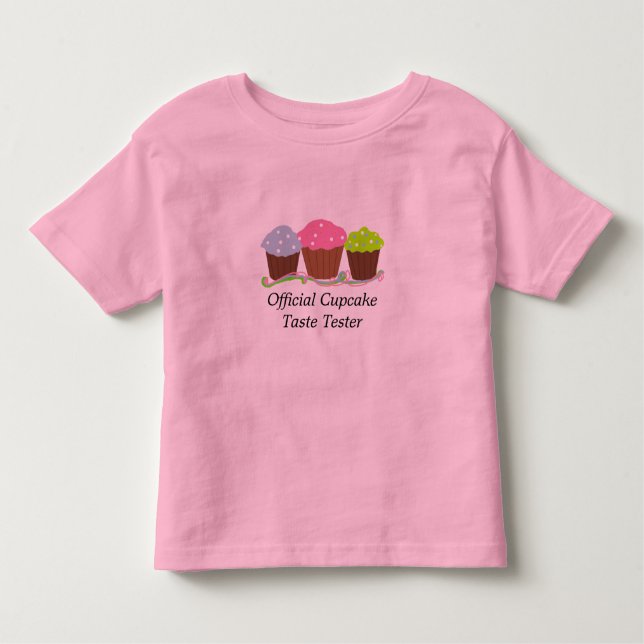 T-shirts Cupcakes - Testador de Gosto (Frente)
