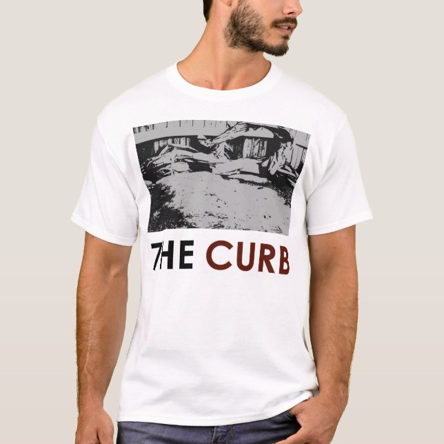 T-shirts "Curb 7 Logotipo Duplo Lado" (Frente)