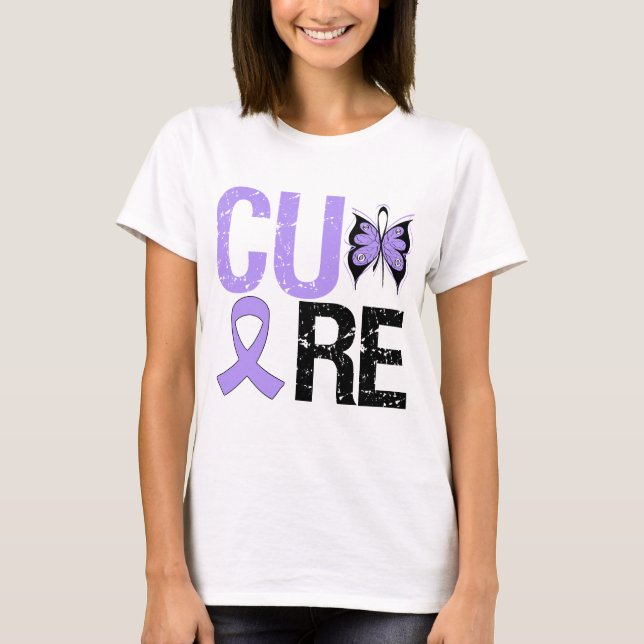 T-shirts Cure todos os canceres (Frente)