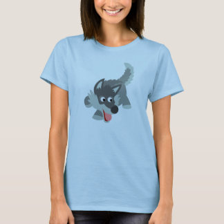 T-shirts Curiosa Caricatura Curiosa Wolf Women T Shirt