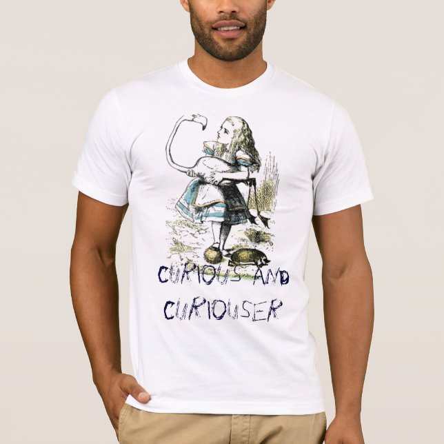T-shirts Curioso e mais curioso (Frente)