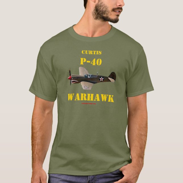 T-SHIRTS CURTIS P-40 WARAWK (Frente)
