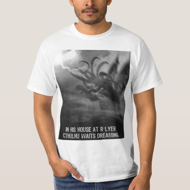T-shirts Curto circuito Cthulhu (Frente)