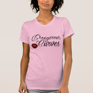 T-shirts Curvas perigosas - T das senhoras