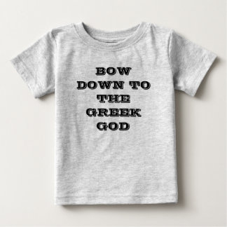 T-SHIRTS CURVE PARA BAIXO AO DEUS GREGO