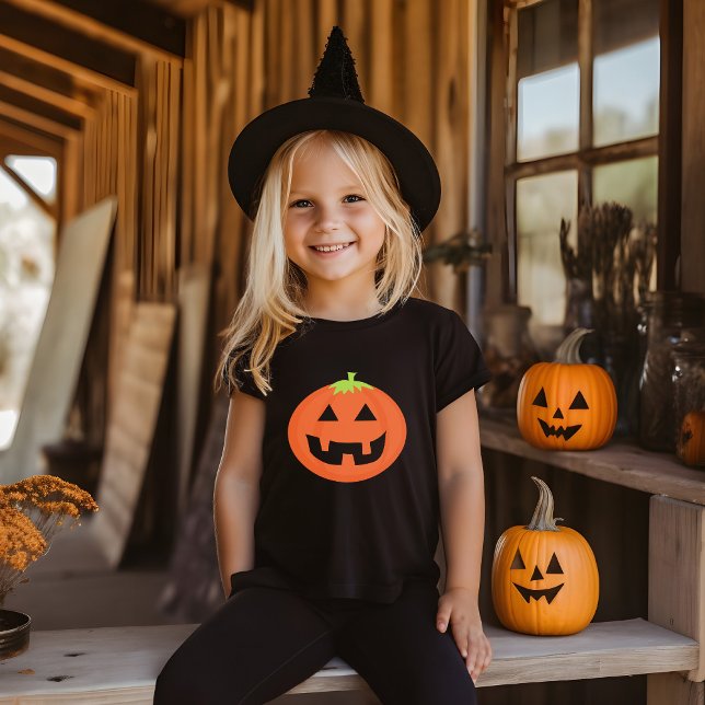 T-shirts Cute Jack o' Lanterna (Criador carregado)