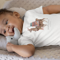 Cute Llama Animal | Bebê | Roupa de bebê