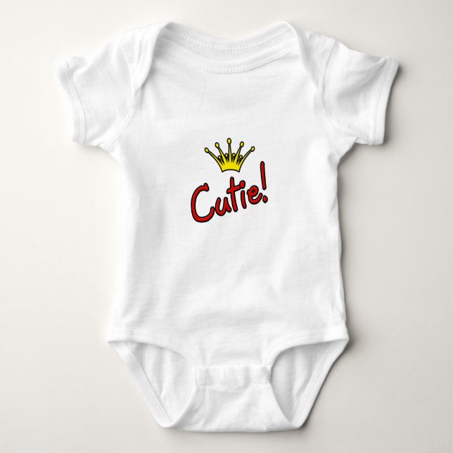 T-shirts Cutie! - Princesa Coroa (Frente)