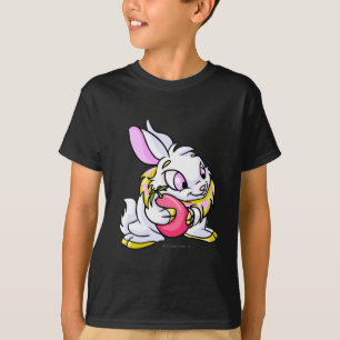 T-shirts Cybunny amarelo que abraça Negg