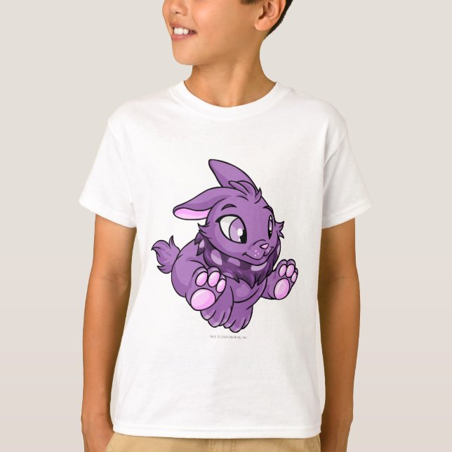 T-shirts Cybunny Purple (Frente)