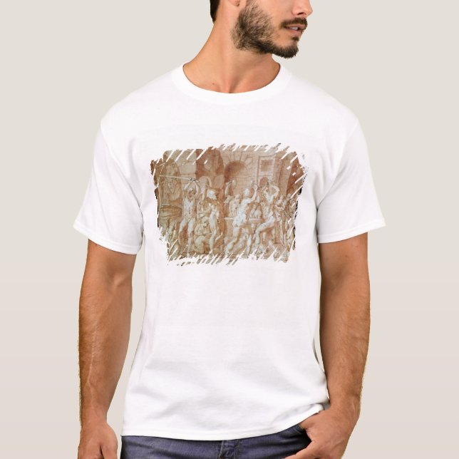 T-shirts Cyclops na forja de Vulcan (Frente)