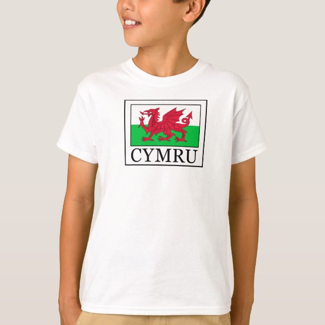T-shirts Cymru (Frente)