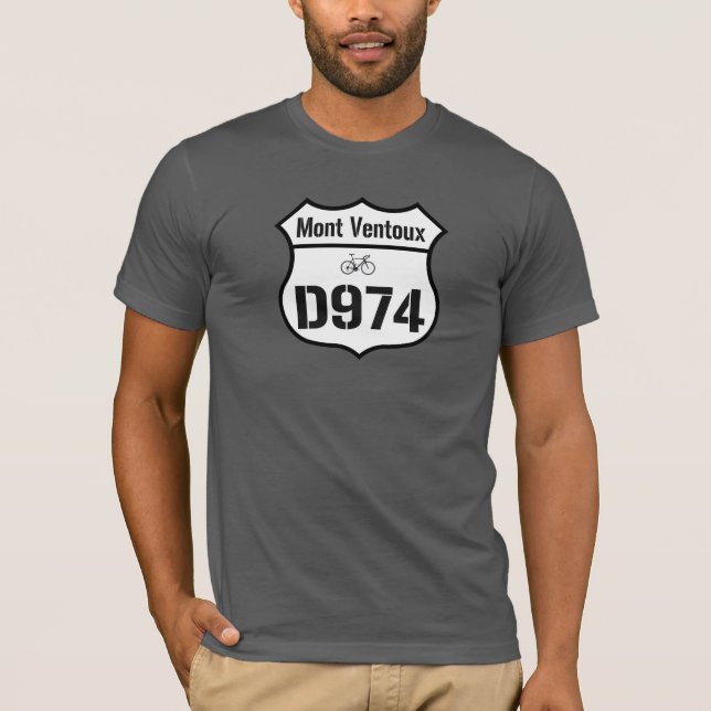 T-shirts D974 Mont Ventoux (Frente)