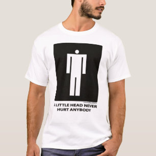 T-shirts Da cabeça um dano pequeno qualquer um nunca