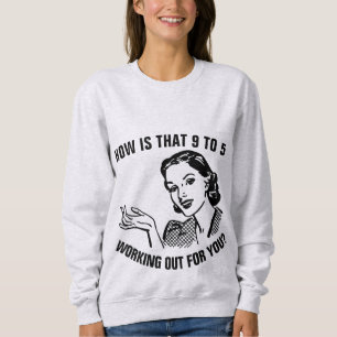 T-Shirts DA ESPOSA DOMÉSTICA DE RETRO-VINTAGEM FUN