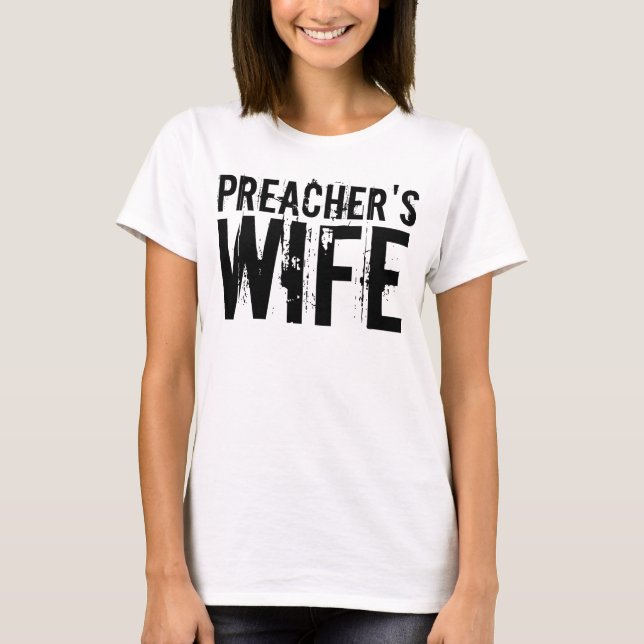 T-shirts DA ESPOSA PREACHER (Frente)