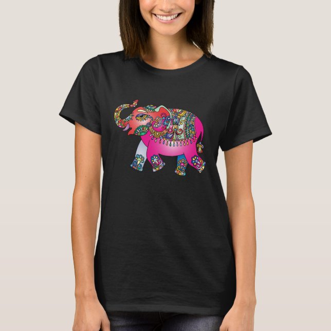 T-SHIRTS DA ÍNDIA ELEFANTE (Frente)